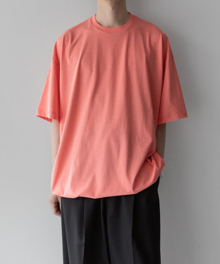 【KANEMASA PHIL.】カネマサフィルのEXCLUSIVE - 36G HIGH TWIST BALLOON TEE - SALMONPINKの公式通販サイトsession福岡セレクトショップ