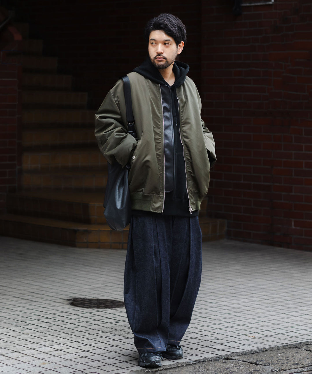 stein シュタイン 23aw OVERSIZED FLIGHT JACKET - MILITARY KHAKI sessionセッション福岡セレクトショップ 公式通販サイト
