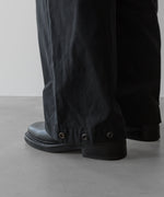 画像をギャラリービューアに読み込む, 【ANTHEM A】COTTON TWILL NO-BRAINER PANTS - BLACK
