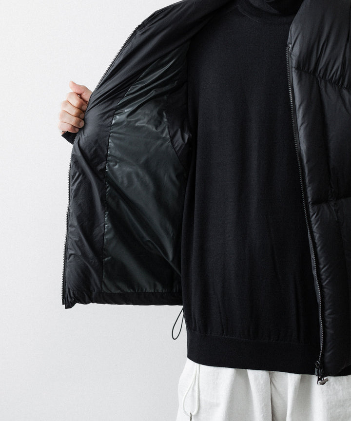 paratrait パラトレイトのMEMBRANE SHELL DOWN VTのBLACK公式通販サイトsession福岡セレクトショップ