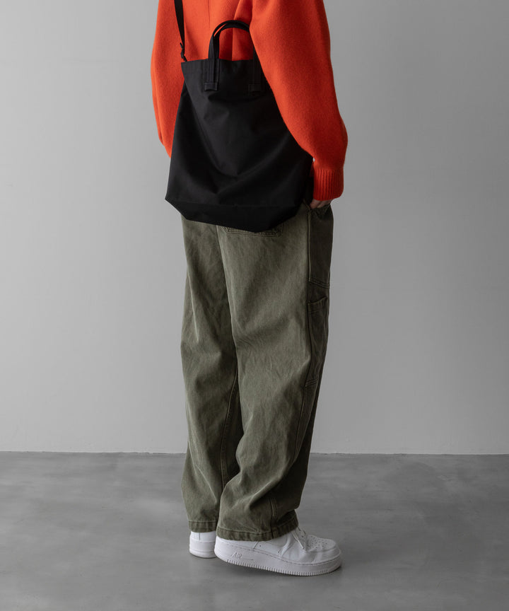INTÉRIM(インテリム)のUSED WASHED HEAVY PIMA TWILL FRENCH AIR FORCE MECHANIC PANTS - U.OLIVEの公式通販サイトsession福岡セレクトショップ