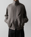 【ssstein】DOUBLE WEAVE HOUNDSTOOTH ZIP UP SHORT JACKET - HOUNDSTOOTH