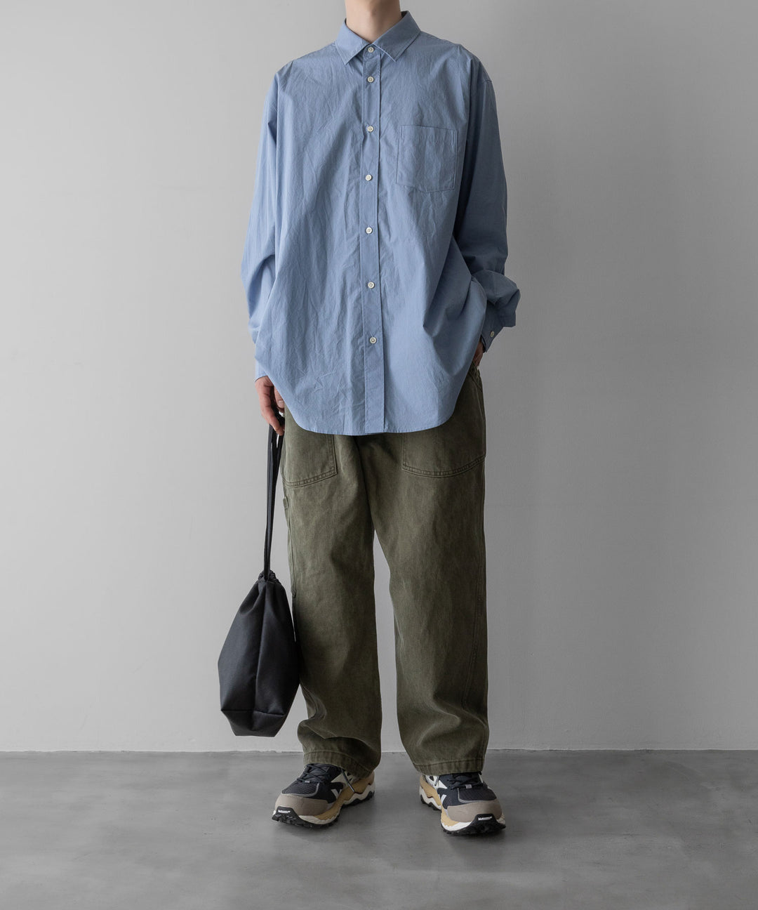 INTÉRIM(インテリム)のUSED WASHED HEAVY PIMA TWILL FRENCH AIR FORCE MECHANIC PANTS - U.OLIVEの公式通販サイトsession福岡セレクトショップ