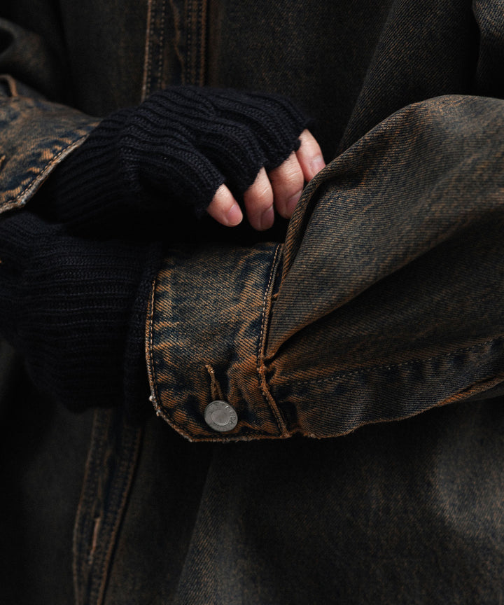 CODA コーダ BLACK BROWN WASH DENIM SHIRT JACKETのBLACK BROWN公式通販サイトsession福岡セレクトショップ