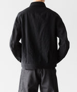 画像をギャラリービューアに読み込む, OPPOSE DUALITY オポーズデュアリティの６POCKET PANEL WOOL JACKETのBLACK公式通販サイトsession福岡セレクトショップ
