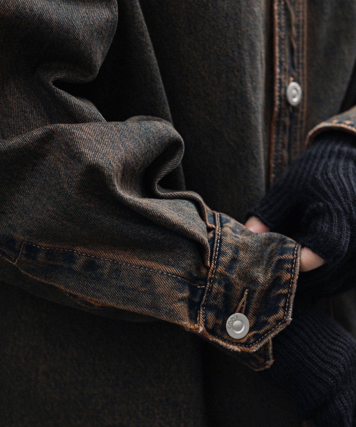 CODA コーダ BLACK BROWN WASH DENIM SHIRT JACKETのBLACK BROWN公式通販サイトsession福岡セレクトショップ