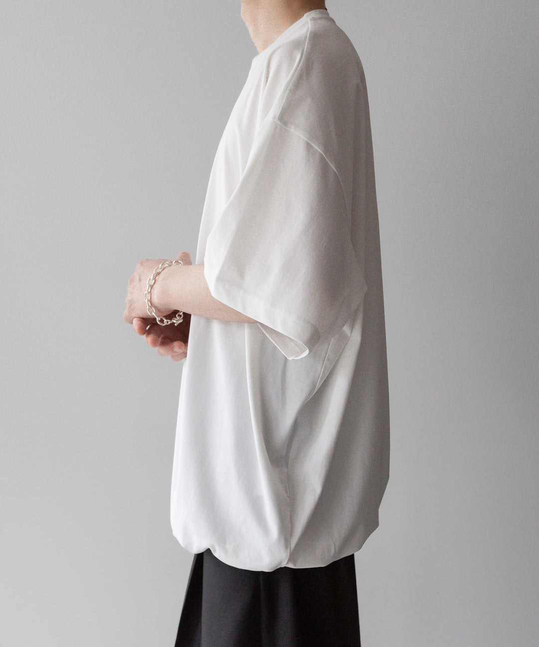 KANEMASA PHIL. EXCLUSIVE カネマサフィルの36G HIGH TWIST BALLOON TEE WHITEの公式通販サイトsession福岡セレクトショップ