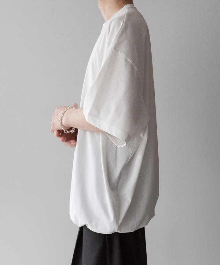 KANEMASA PHIL. EXCLUSIVE カネマサフィルの36G HIGH TWIST BALLOON TEE WHITEの公式通販サイトsession福岡セレクトショップ