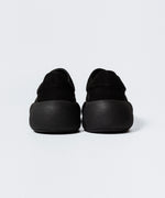 画像をギャラリービューアに読み込む, VEIN ヴェインのCOW LEATHER NUBUCK OVAL SOLE  TRAINER - BLACKの公式通販サイトsession福岡セレクトショップ
