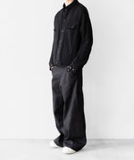 画像をギャラリービューアに読み込む, OPPOSE DUALITY オポーズデュアリティの６POCKET PANEL WOOL JACKETのBLACK公式通販サイトsession福岡セレクトショップ
