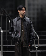 画像をギャラリービューアに読み込む, CODA コーダ BLACK SYNTHETIC LEATHER CLUB JACKETのBLACK 公式通販サイトsession福岡セレクトショップ
