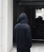 画像をギャラリービューアに読み込む, WWW WRAPINKNOT wool wearのZIP HOODIEのBLACK 公式通販サイトsession福岡セレクトショップ
