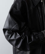 画像をギャラリービューアに読み込む, CODA -コーダのBLACK SYNTHETIC LEATHER CLUB JACKETのBLACK公式通販サイトsession福岡セレクトショップ
