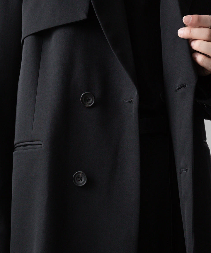 ssstein(シュタイン)の24AWコレクション OVERSIZED LAPELED COMBINATION JACKET - BLACK 公式通販サイトsession福岡セレクトショップ