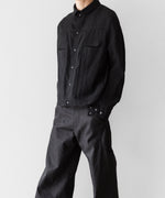 画像をギャラリービューアに読み込む, OPPOSE DUALITY オポーズデュアリティの６POCKET PANEL WOOL JACKETのBLACK公式通販サイトsession福岡セレクトショップ
