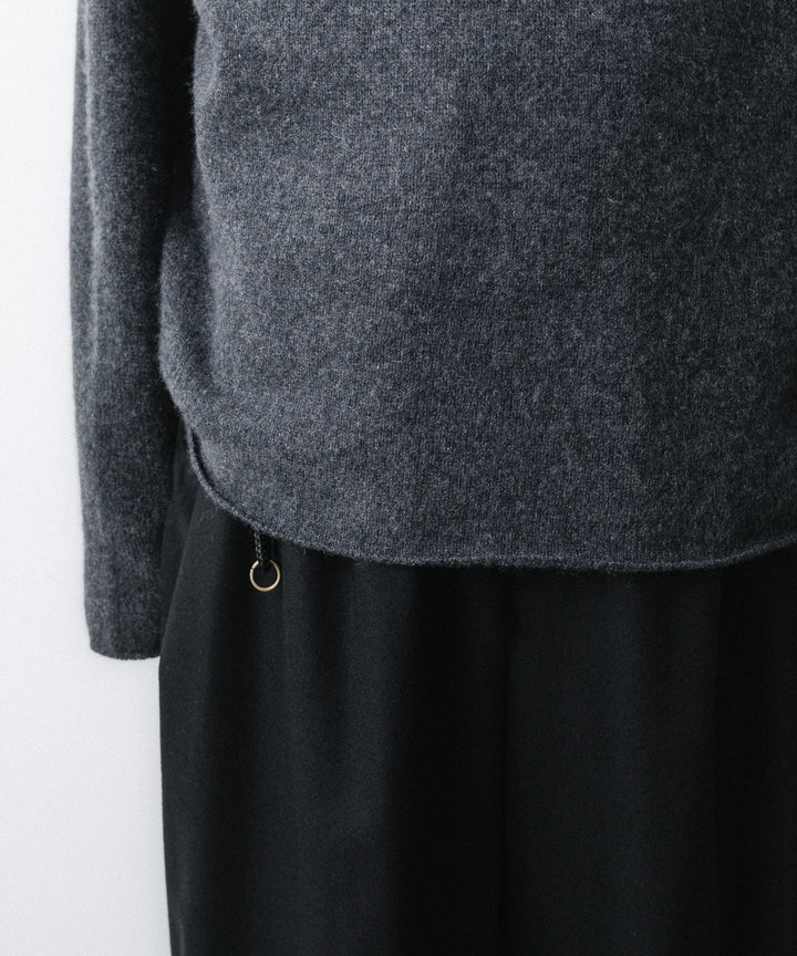 nakedgauge ネイキッドゲージのCOMFORT TOUCH DOUBLE COLLAR PULLOVERのCHARCOAL GRAY 公式通販サイトsession福岡セレクトショップ