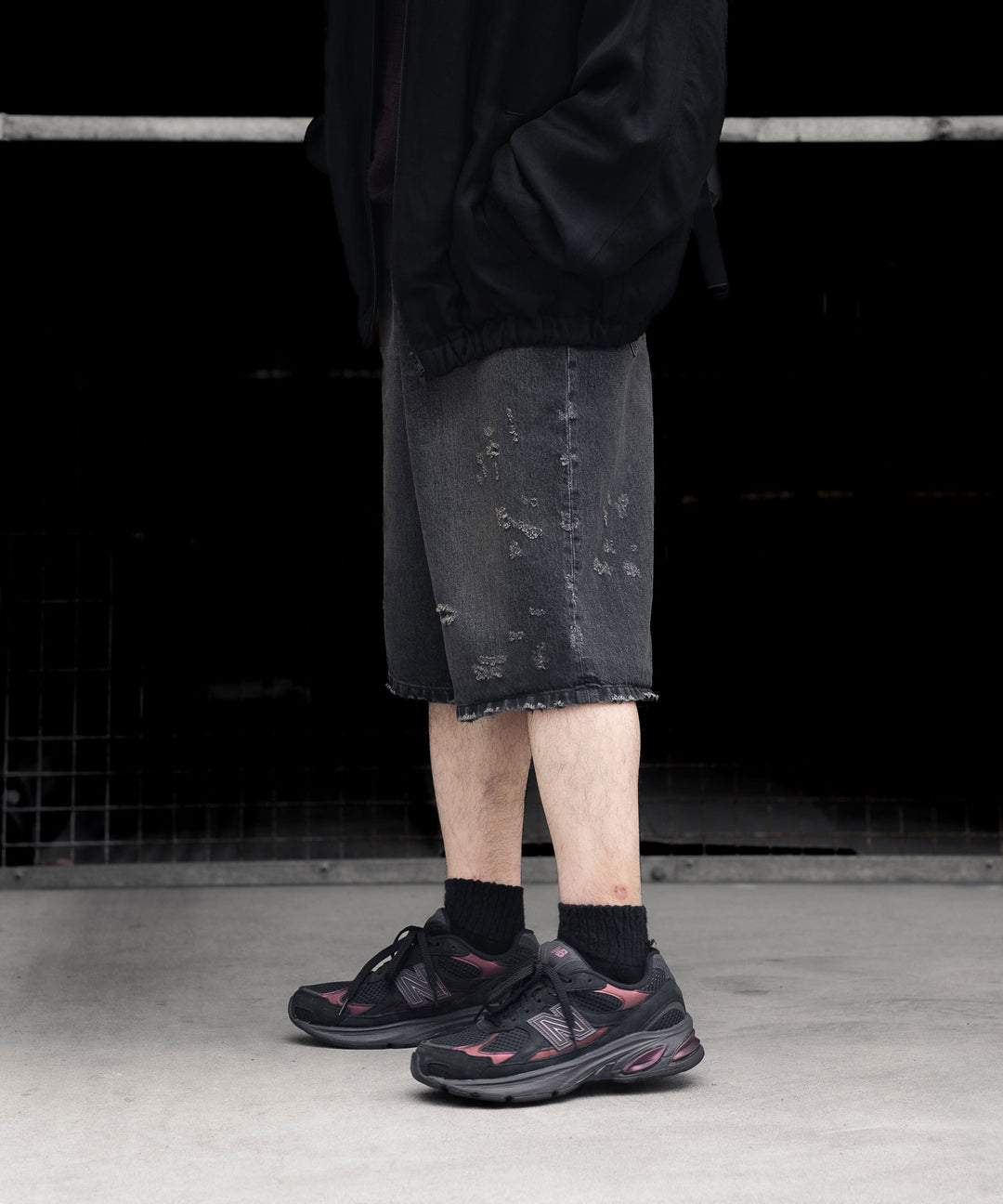 ssstein(シュタイン)のBAGGY DENIM SHORTS - BLACKの公式通販サイトsession福岡セレクトショップ