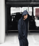画像をギャラリービューアに読み込む, WWW WRAPINKNOT wool wearのZIP HOODIEのBLACK 公式通販サイトsession福岡セレクトショップ
