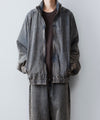 【CODA】GREY ACID WASH DENIM PRO SPORTS JACKET - GREY ACID WASH