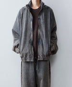 画像をギャラリービューアに読み込む, 【CODA】GREY ACID WASH DENIM PRO SPORTS JACKET - GREY ACID WASH
