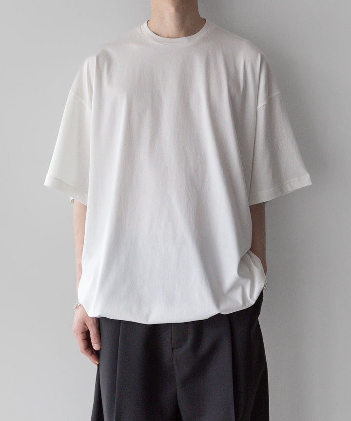 KANEMASA PHIL. EXCLUSIVE カネマサフィルの36G HIGH TWIST BALLOON TEE WHITEの公式通販サイトsession福岡セレクトショップ