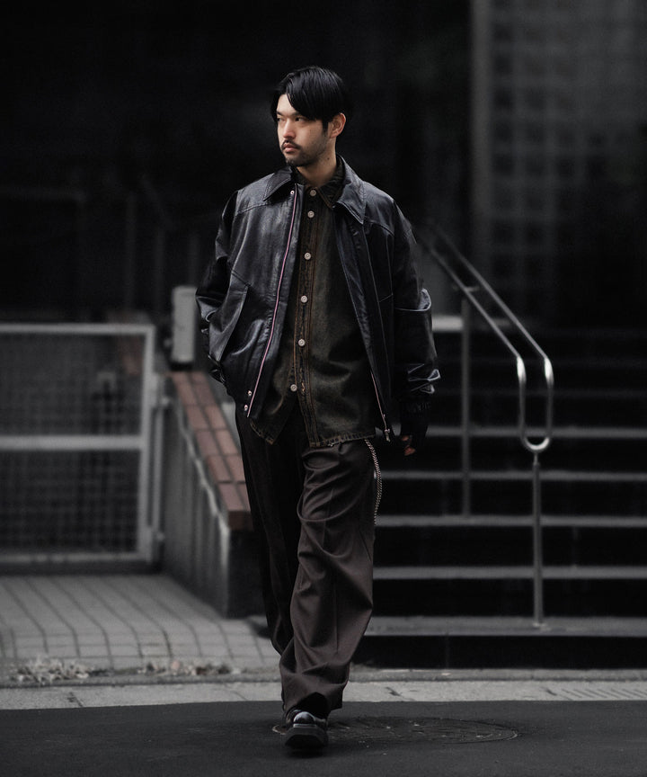 CODA コーダ BLACK BROWN WASH DENIM SHIRT JACKETのBLACK BROWN公式通販サイトsession福岡セレクトショップ