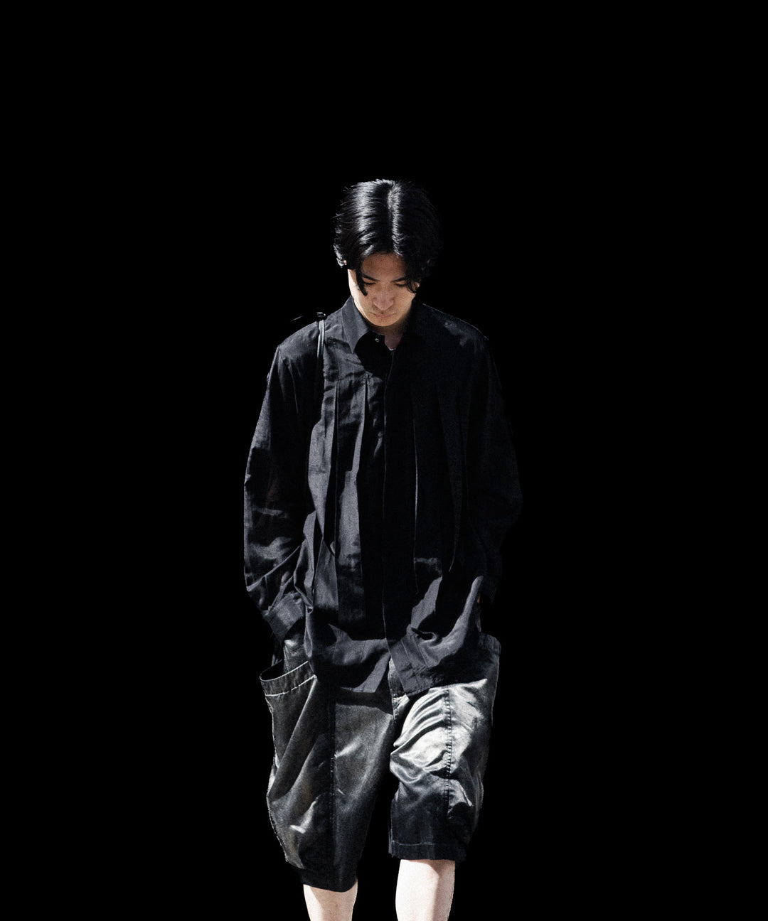 【SUBLATIONS】RUSTY SATIN GARDEN SHORT PANTS - BLACK公式通販サイトsession福岡セレクトショップ