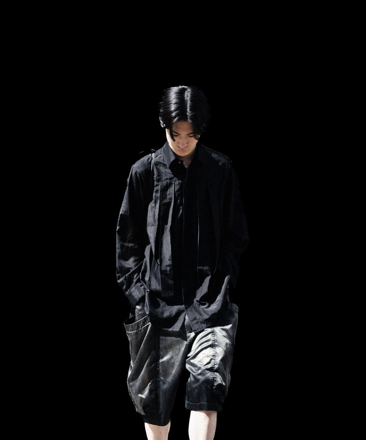 【SUBLATIONS】RUSTY SATIN GARDEN SHORT PANTS - BLACK公式通販サイトsession福岡セレクトショップ