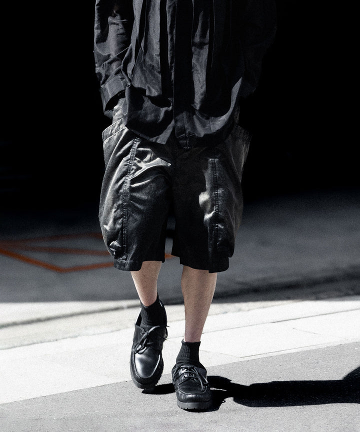 【SUBLATIONS】RUSTY SATIN GARDEN SHORT PANTS - BLACK公式通販サイトsession福岡セレクトショップ