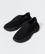 画像をギャラリービューアに読み込む, VEIN ヴェインのCOTTON JERSEY x RIPSTOP OVAL SOLE TRAINER - BLACKの公式通販サイトsession福岡セレクトショップ
