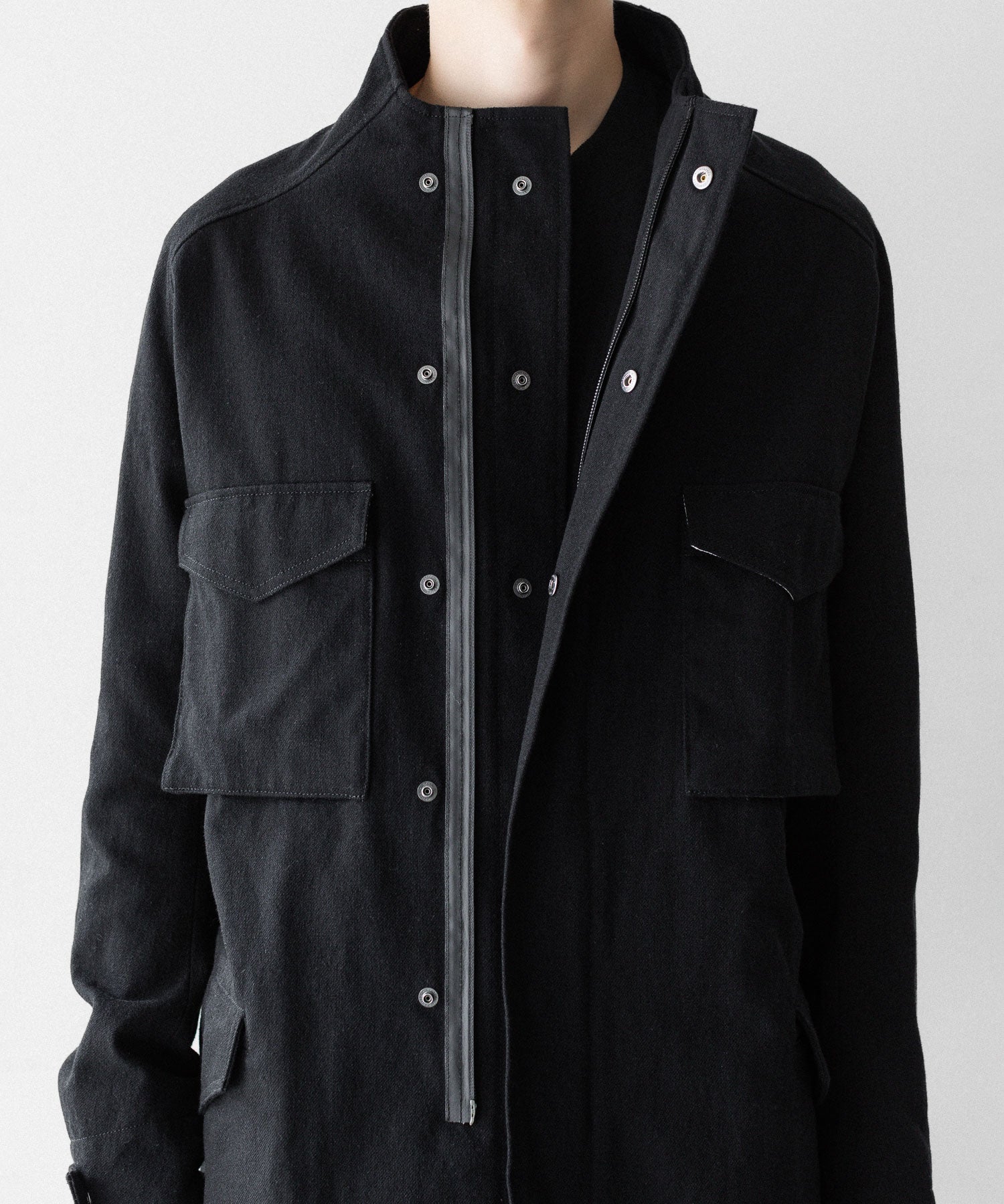 OPPOSE DUALITY オポーズデュアリティのM-65 WOOLのBLACK公式通販サイトsession福岡セレクトショップ