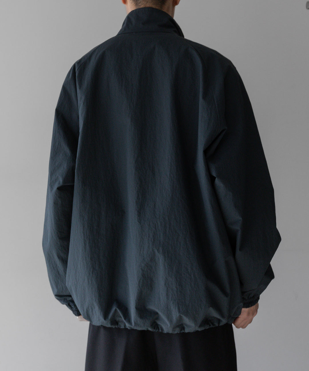 stein(シュタイン)の23AWコレクションWINDBREAKER STAND COLLAR JACKETのDARK GREY 公式通販サイトsession福岡セレクトショップ