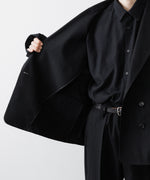画像をギャラリービューアに読み込む, INTÉRIM インテリム MILITARY WOOL SERGE PIPING DOUBLE JACKETのBLACK公式通販サイトsession福岡セレクトショップ
