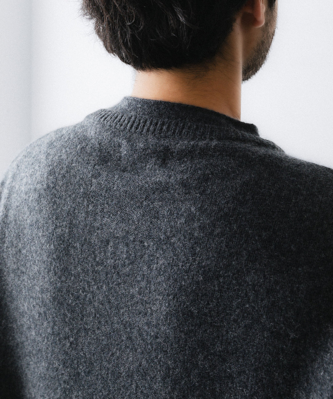 nakedgauge ネイキッドゲージのCOMFORT TOUCH DOUBLE COLLAR PULLOVERのCHARCOAL GRAY 公式通販サイトsession福岡セレクトショップ