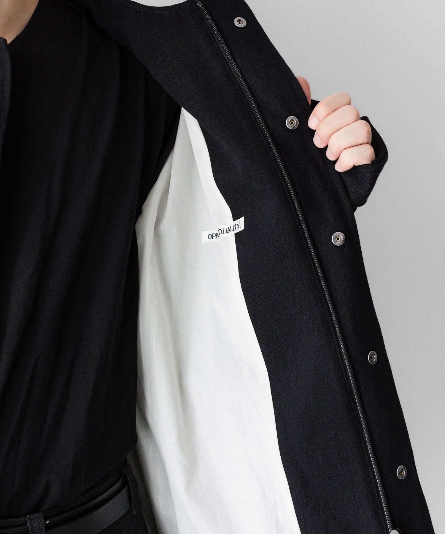 OPPOSE DUALITY オポーズデュアリティのM-65 WOOLのBLACK公式通販サイトsession福岡セレクトショップ