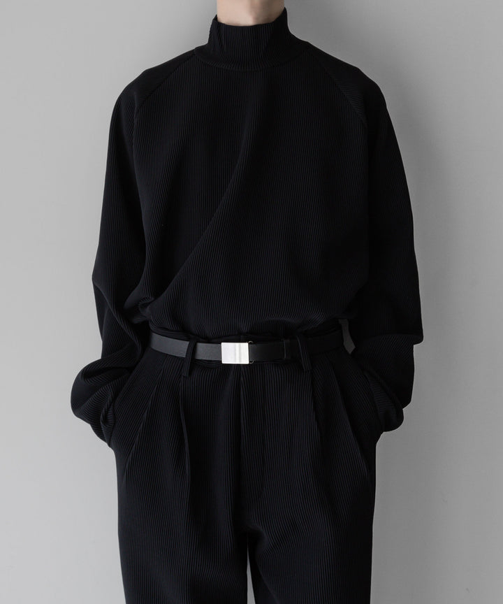 【stein】ssstein シュタインのGRADATION PLEATS LSのBLACK　 公式通販サイトsession福岡セレクトショップ
