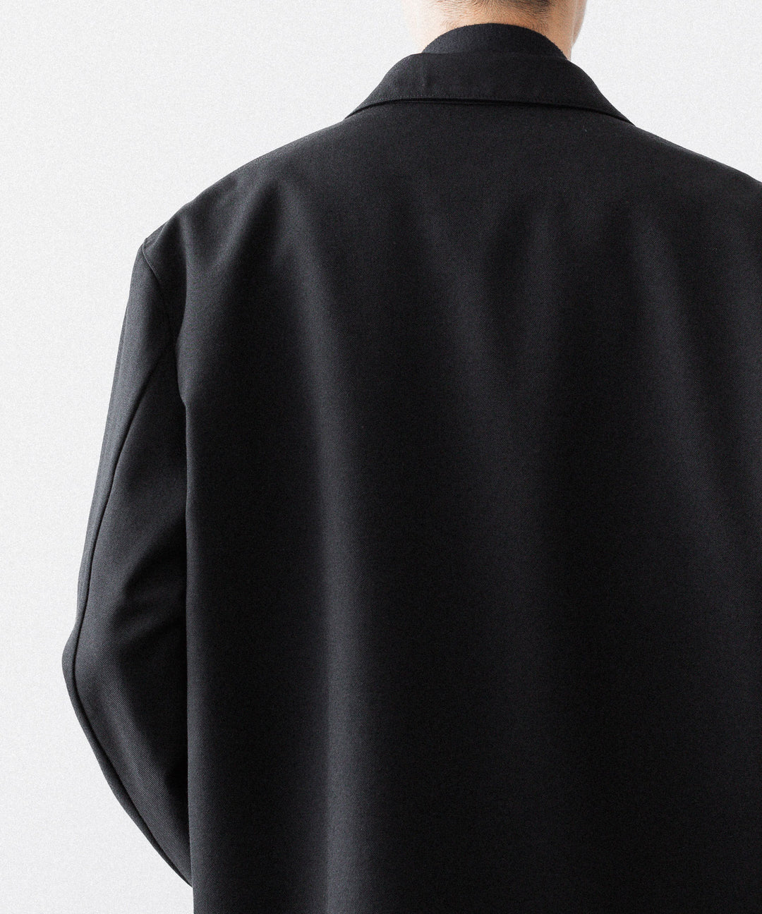 INTÉRIM インテリム MILITARY WOOL SERGE PIPING DOUBLE JACKETのBLACK公式通販サイトsession福岡セレクトショップ