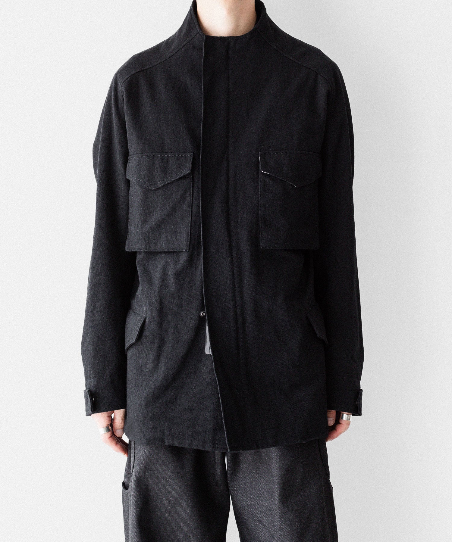 OPPOSE DUALITY オポーズデュアリティのM-65 WOOLのBLACK公式通販サイトsession福岡セレクトショップ