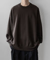 【stein】OVERSIZED UNTWISTED YARN SWEAT LS - MILITARY KHAKI