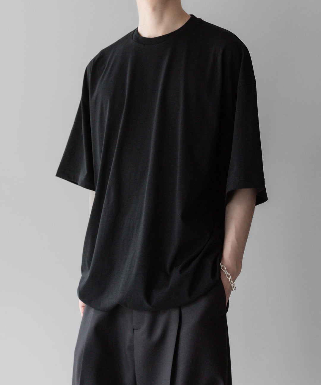 KANEMASA PHIL. EXCLUSIVE カネマサフィルの36G HIGH TWIST BALLOON TEE BLACKの公式通販サイトsession福岡セレクトショップ