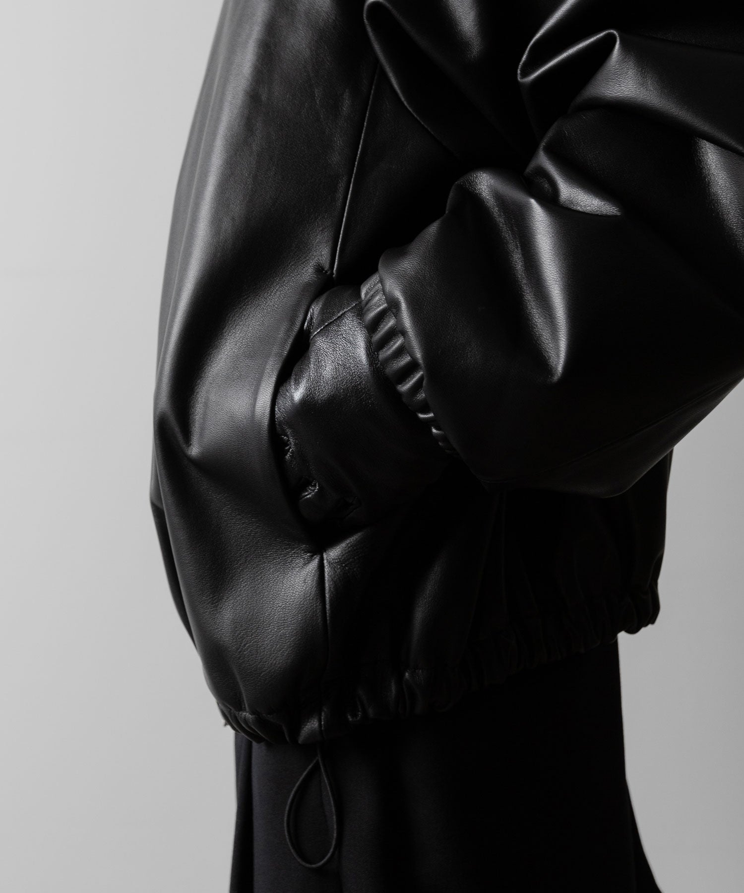 ssstein(シュタイン)のLEATHER HOODED SHORT JACKET - BLACKの公式通販サイトsession福岡セレクトショップ