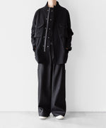 画像をギャラリービューアに読み込む, OPPOSE DUALITY オポーズデュアリティの6 POCKET SUB ONG DENIM TROUSERSのBLACK GRAY公式通販サイトsession福岡セレクトショップ
