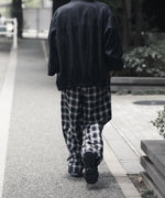 画像をギャラリービューアに読み込む, ssstein(シュタイン)のCOTTON VISCOSE WIDE EASY TROUSERS - BLACK OMBREの公式通販サイトsession福岡セレクトショップ
