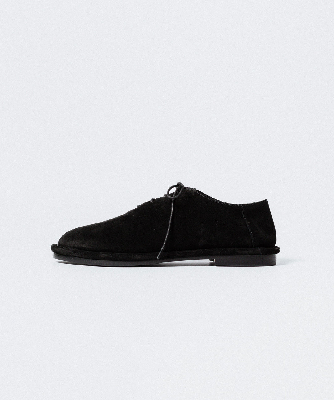 ATTACHMENT アタッチメントのCOW LEATHER SUEDE BABOUCHE - BLACKの公式通販サイトsession福岡セレクトショップ