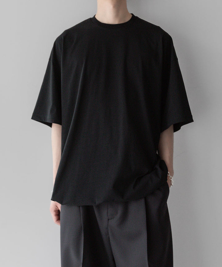 KANEMASA PHIL. EXCLUSIVE カネマサフィルの36G HIGH TWIST BALLOON TEE BLACKの公式通販サイトsession福岡セレクトショップ