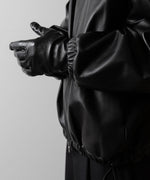 画像をギャラリービューアに読み込む, ssstein(シュタイン)のLEATHER HOODED SHORT JACKET - BLACKの公式通販サイトsession福岡セレクトショップ
