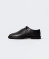 【 ATTACHMENT 】COW LEATHER BABOUCHE - BLACK