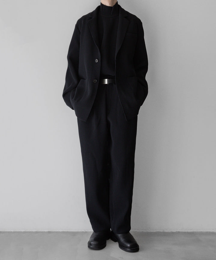 【stein】ssstein シュタインのGRADATION PLEATS LSのBLACK　 公式通販サイトsession福岡セレクトショップ