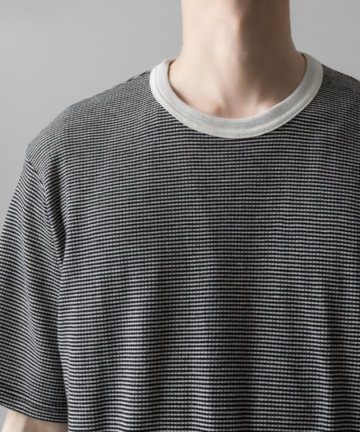 ssstein(シュタイン)の24AWコレクション STRIPED WOOL OVERSIZED SHORT SLEEVE TEE - OFF 公式通販サイトsession福岡セレクトショップ