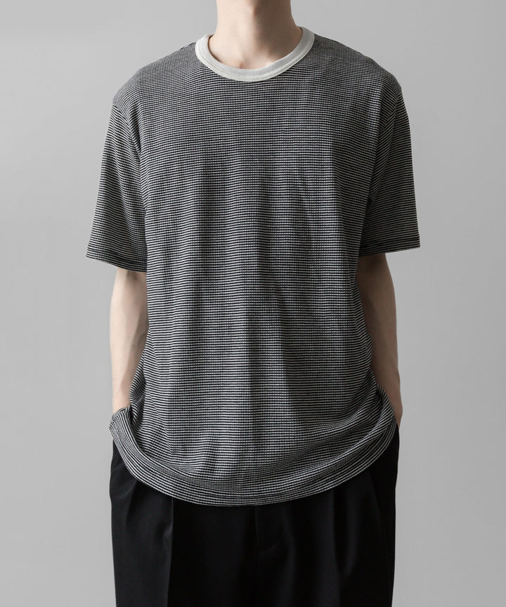 ssstein(シュタイン)の24AWコレクション STRIPED WOOL OVERSIZED SHORT SLEEVE TEE - OFF 公式通販サイトsession福岡セレクトショップ